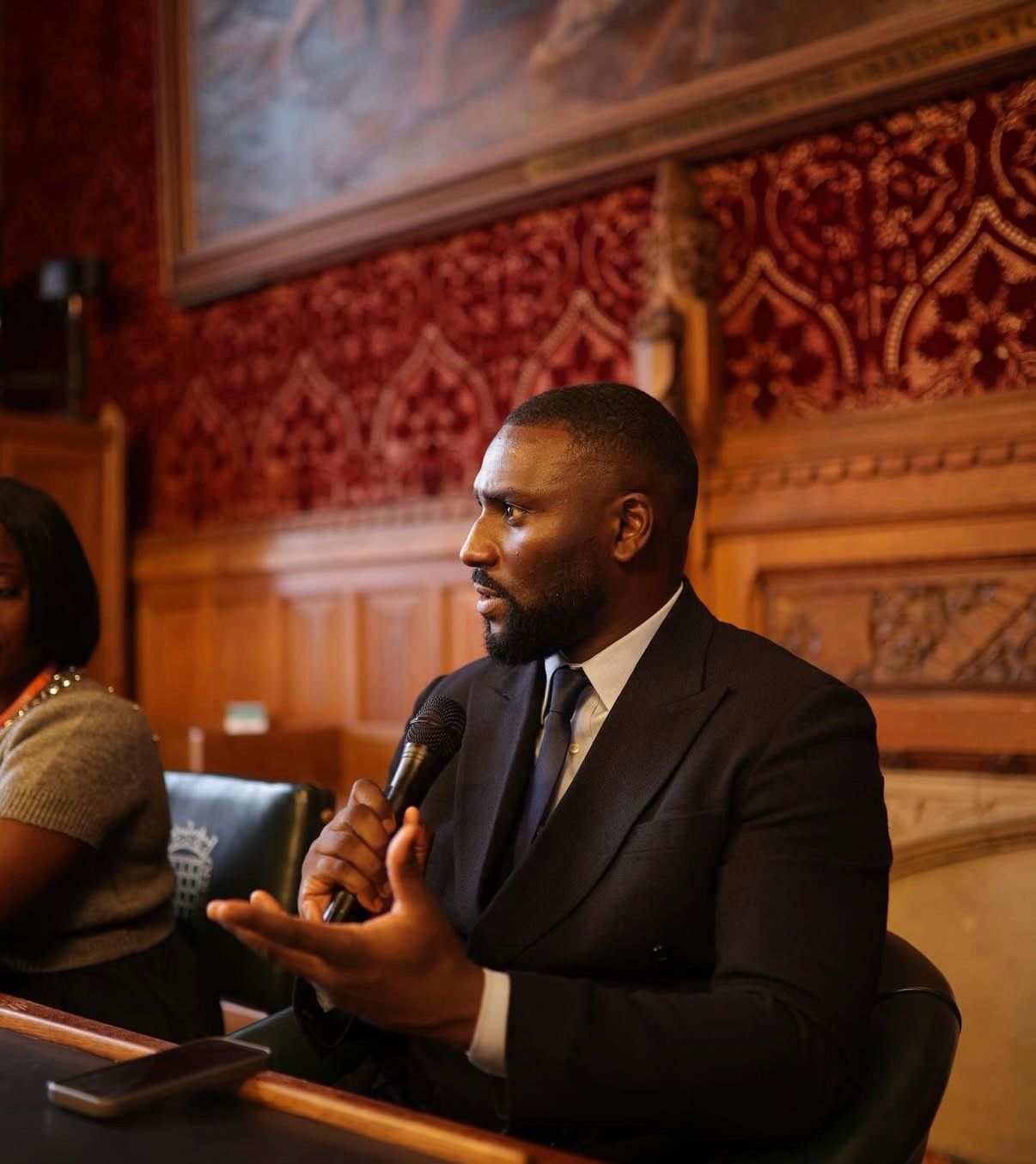 Speaking at the UK Parliament on the UK–Ghana AI corridor.