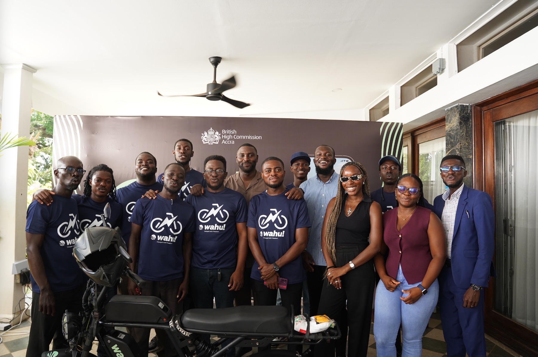 BUILD Studio delivers the Wahu Rider App at the British High Commission.